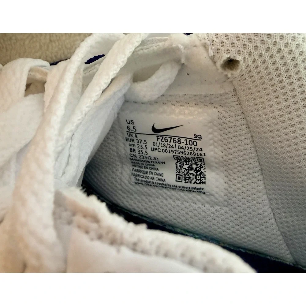 Nike Air Force 1 '07 NN Shoes White Obsidian Pale Ivory FZ6868 100 Sz 6.5W  NIB
